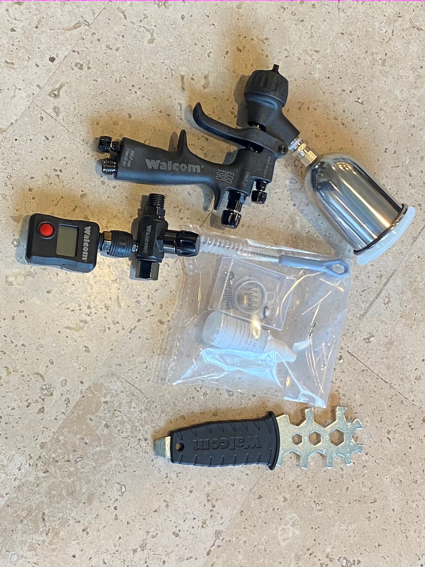 Pro Network Certification Kit + Walcom EGO Carbino 190 HVLP Spraygun